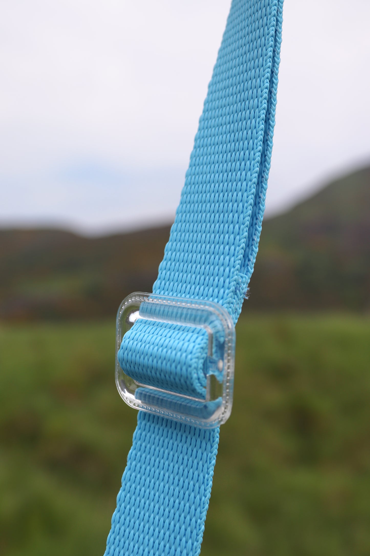 Blaue Blumenstraußtasche