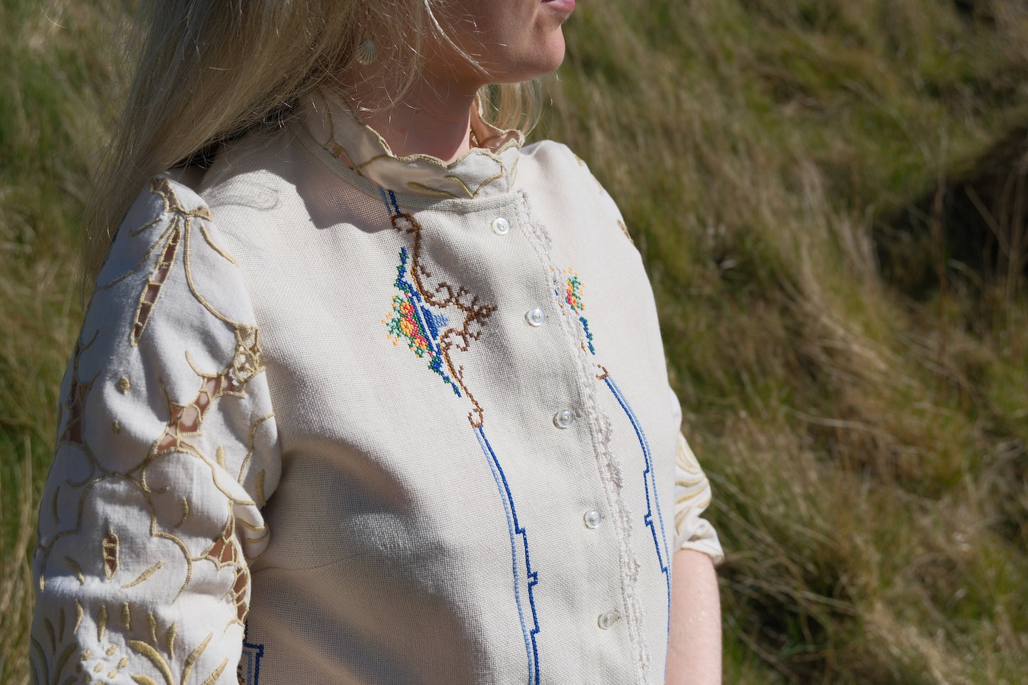 'Heirloom Lace' Danu Blouse - Size Small / UK 8 / US 4