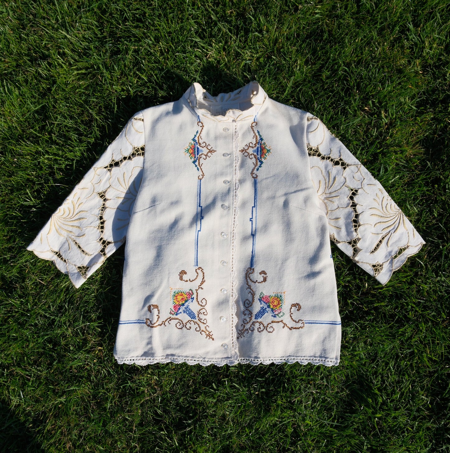 'Heirloom Lace' Danu Blouse - Size Small / UK 8 / US 4