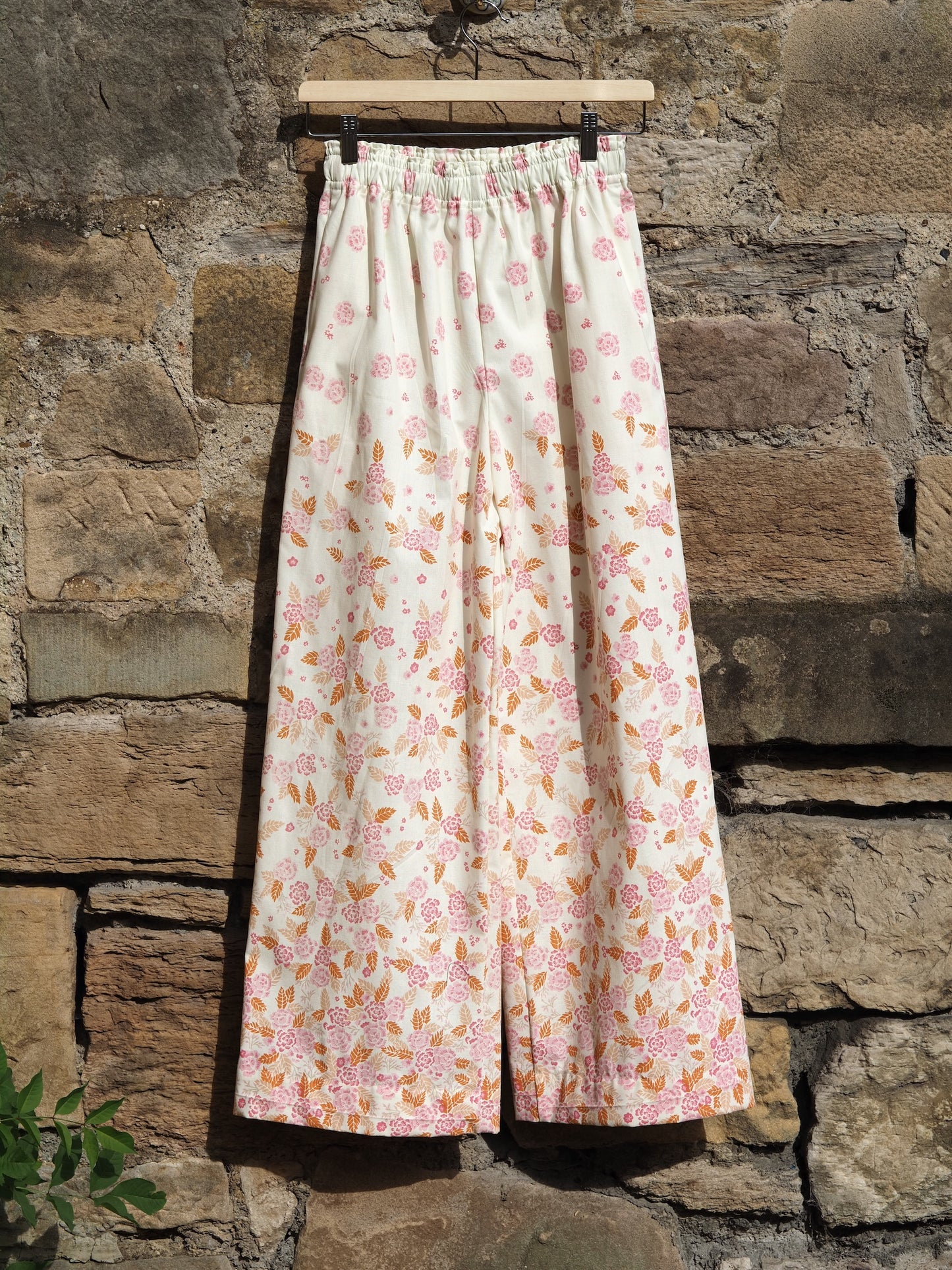 'Blossom Bloom' Willow Trousers - Size Small / UK 10 / US 6