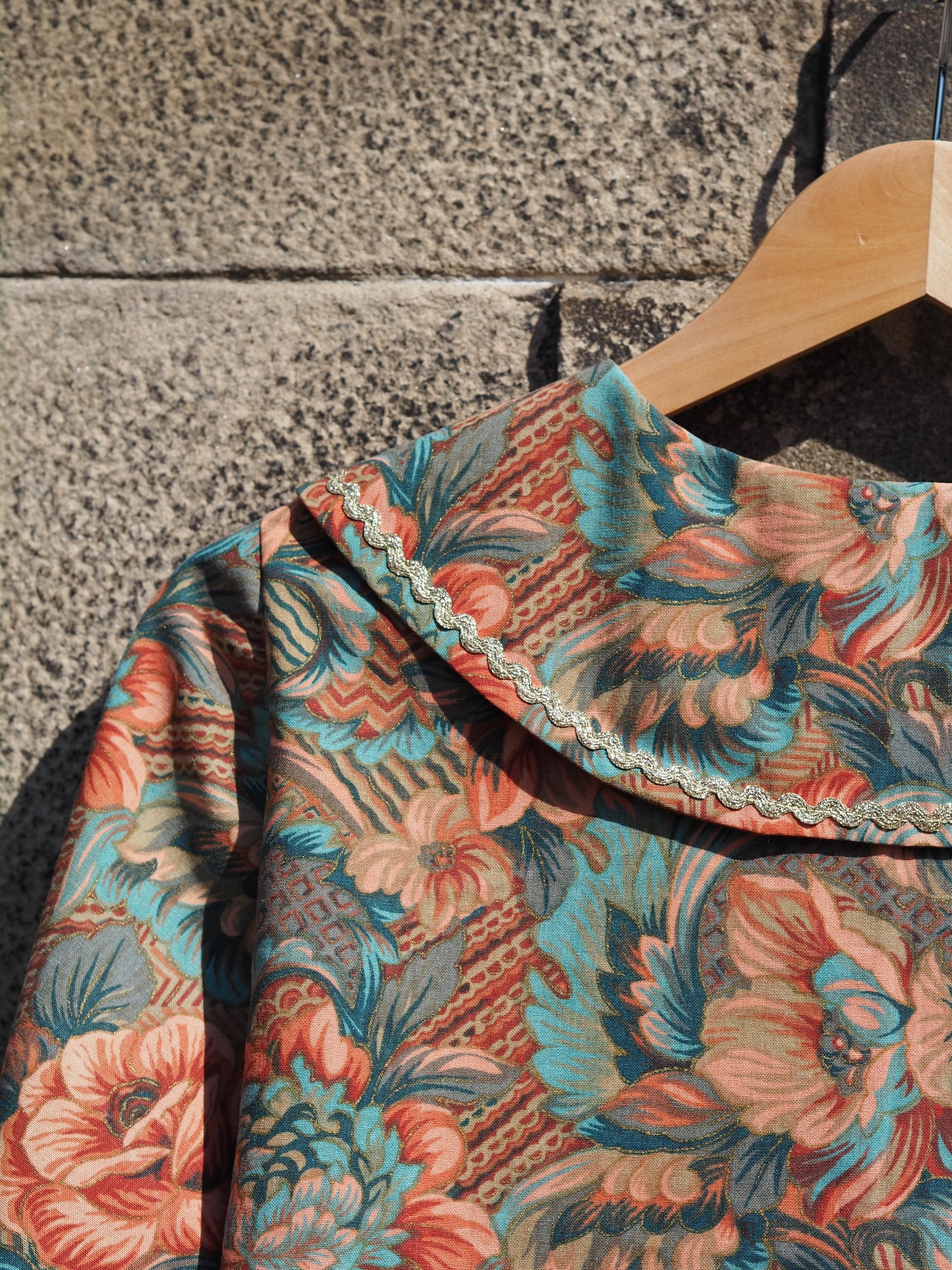 Autumnal Sunset Dana Blouse - Size UK 16 / US 12