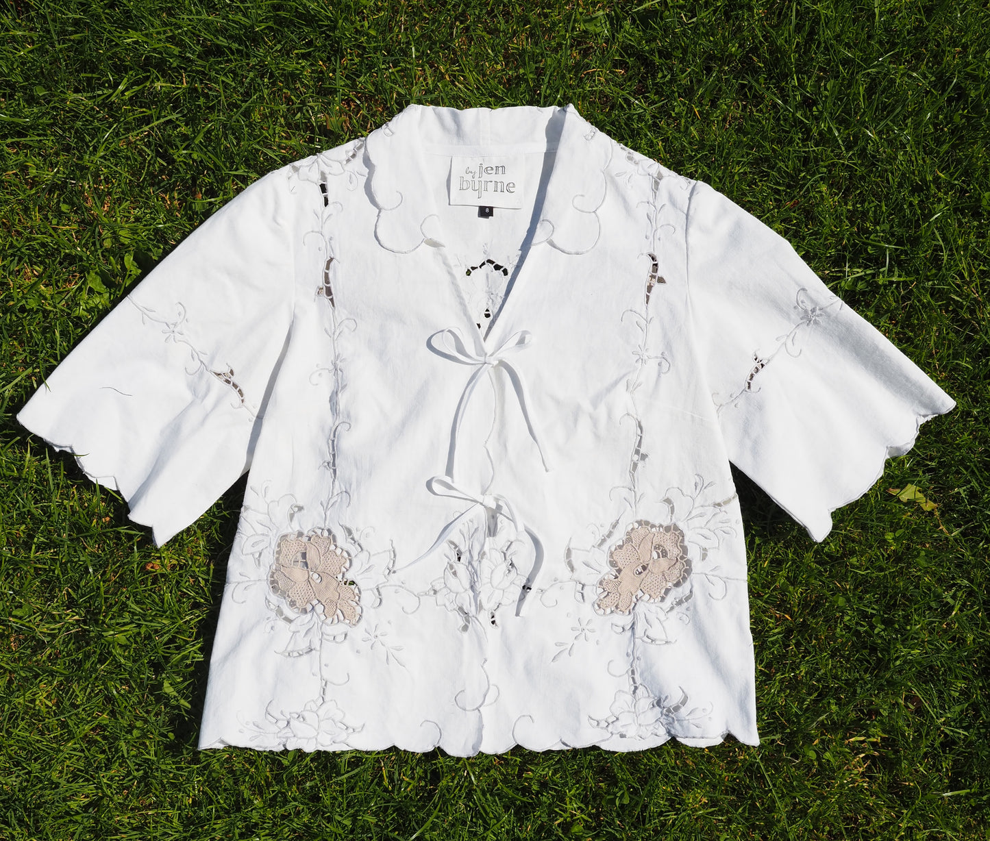 „Heirloom Lace“ Danu-Bluse – Größe S / UK 8 / US 4