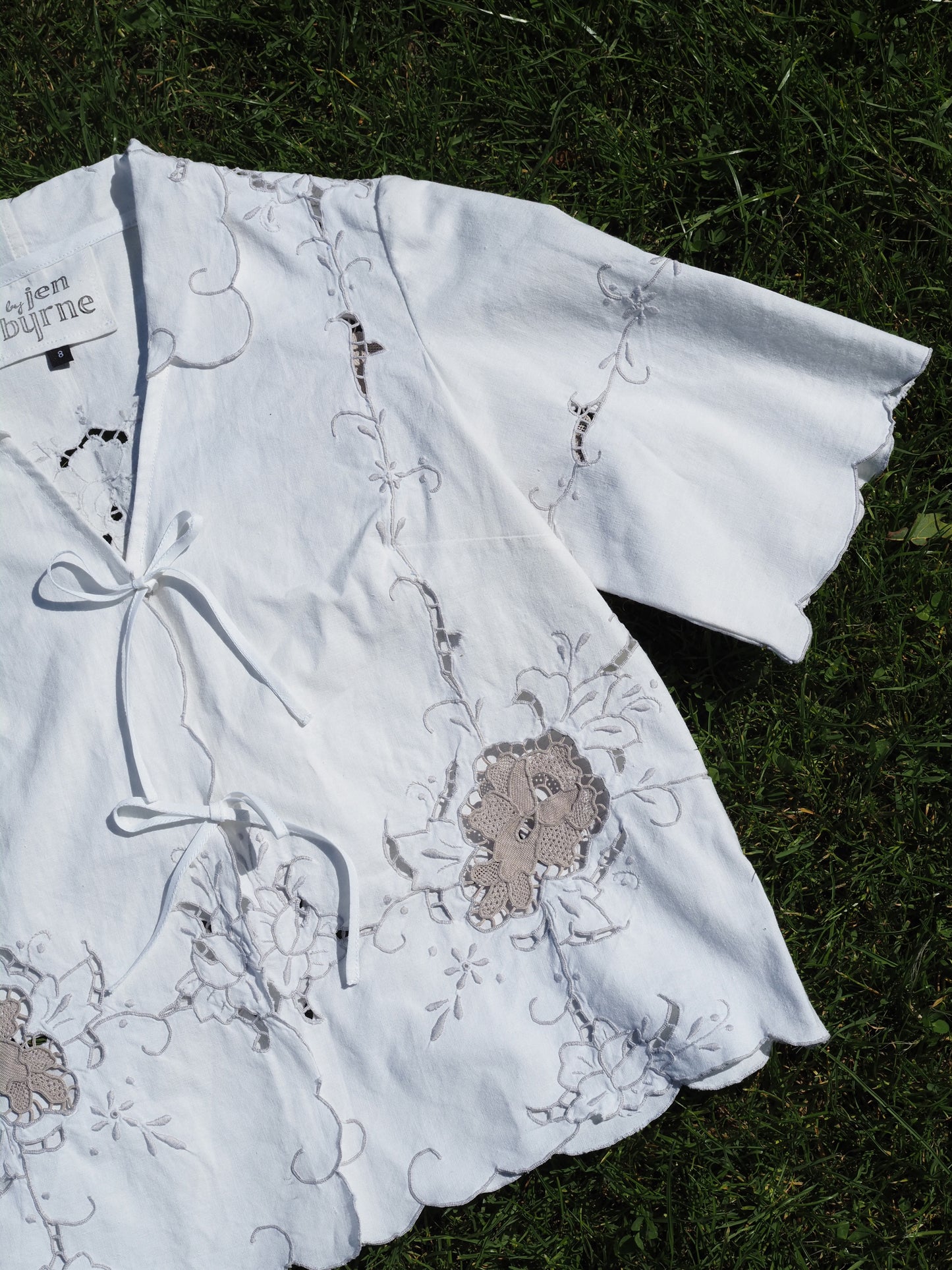„Heirloom Lace“ Danu-Bluse – Größe S / UK 8 / US 4