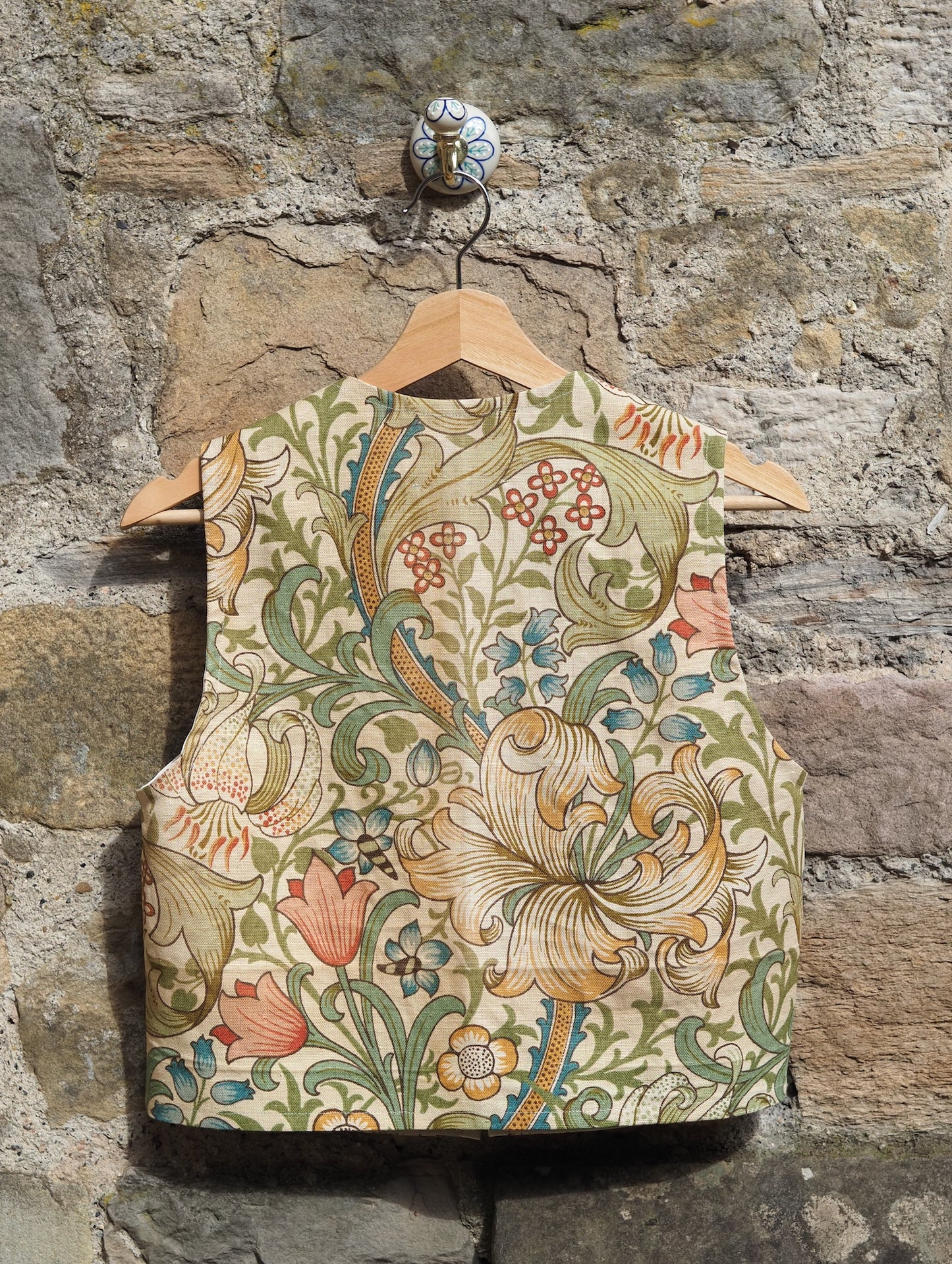 Bluse „Iris by the Sea“ von Tilly – Größe S / UK 10 / US 6
