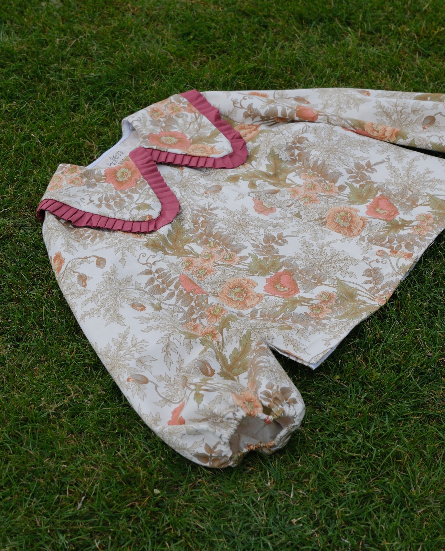 'Peachy Gardens' Dana Blouse - Size UK 14 / US 10
