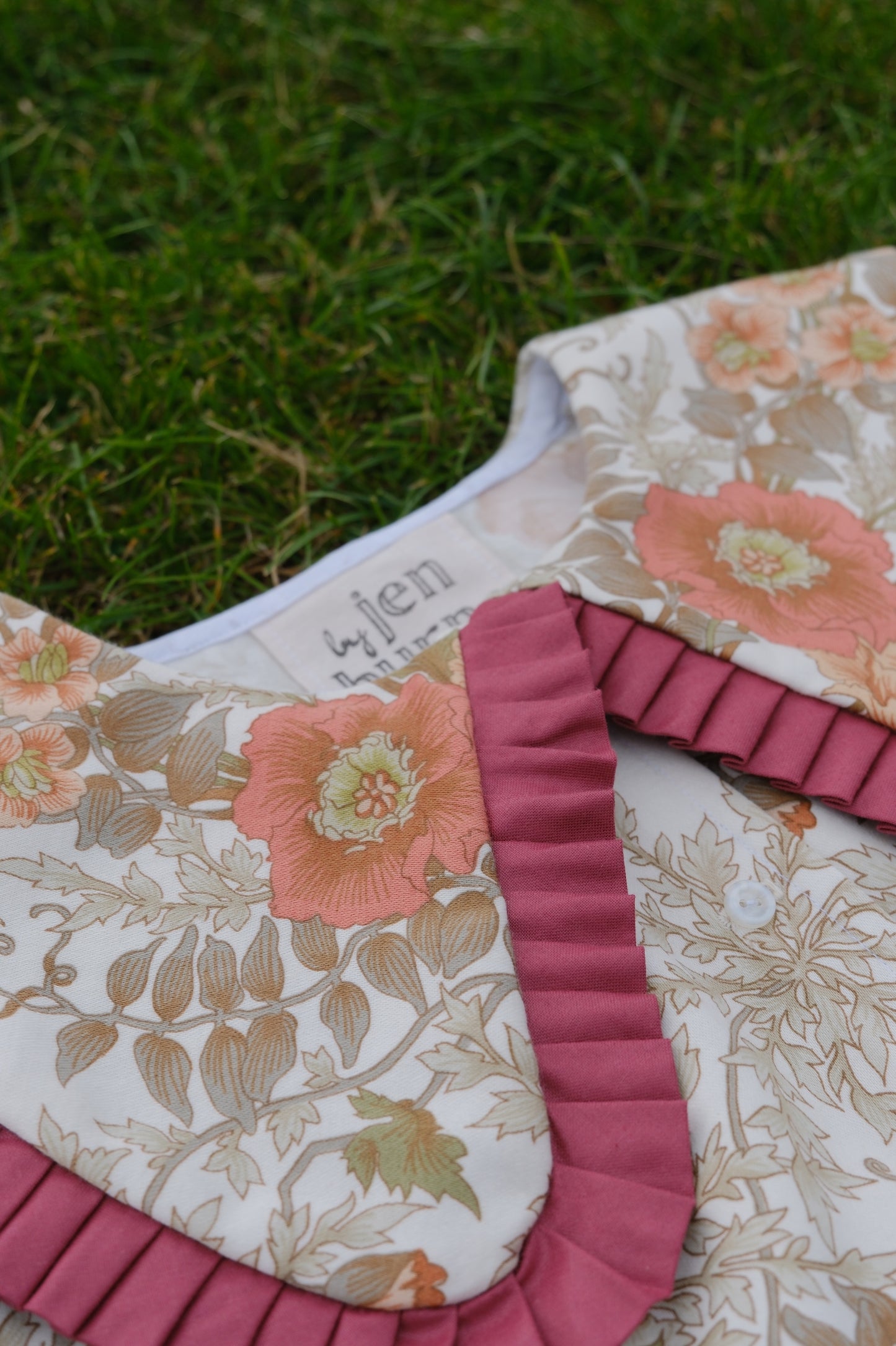 'Peachy Gardens' Dana Blouse - Size UK 14 / US 10