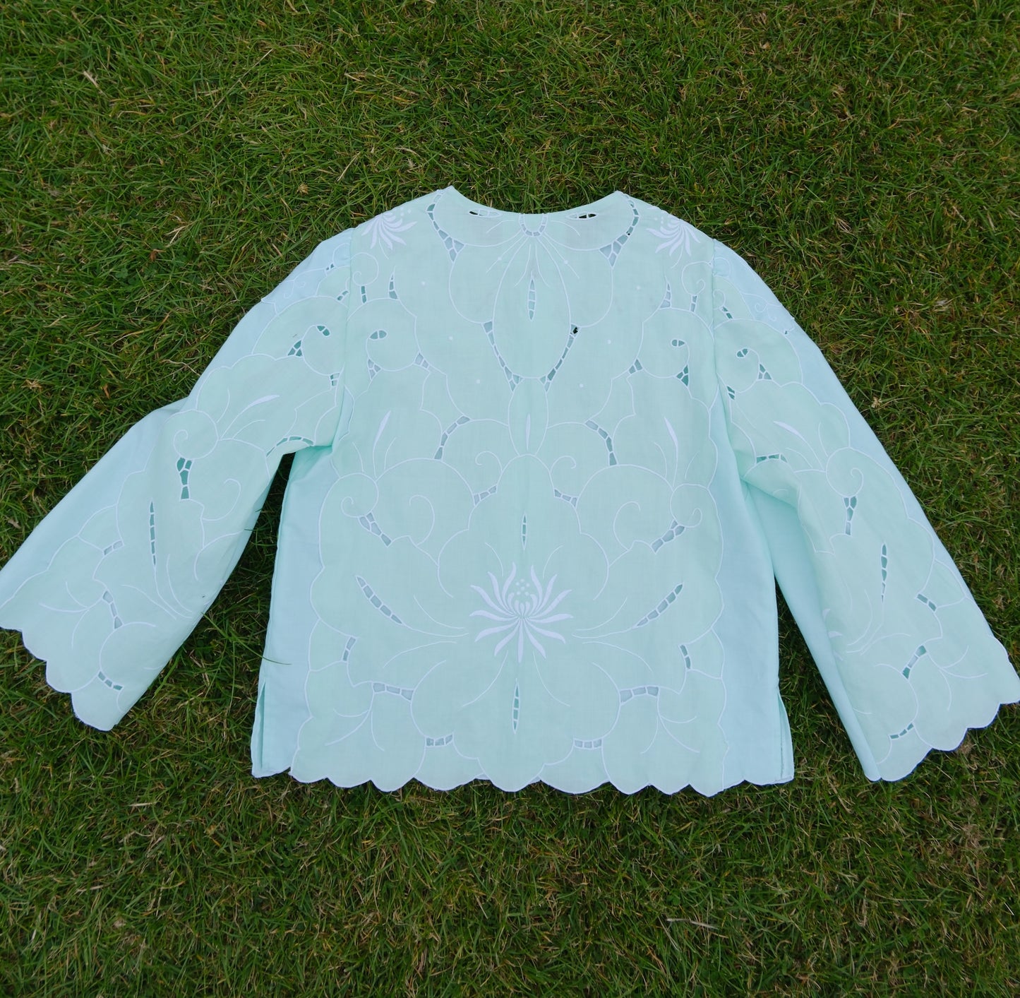 Bluse „Iris by the Sea“ von Tilly – Größe S / UK 10 / US 6