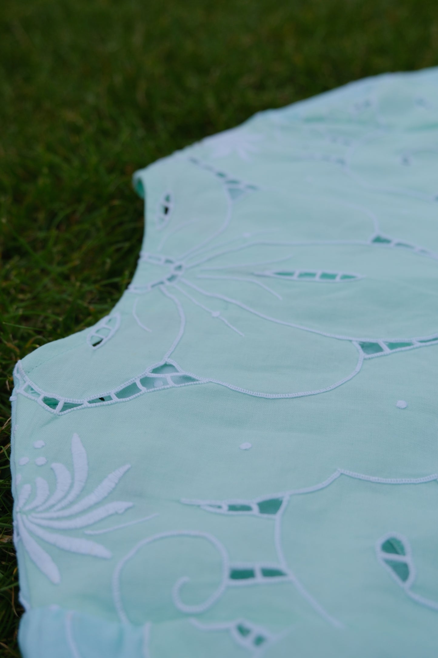Bluse „Iris by the Sea“ von Tilly – Größe S / UK 10 / US 6