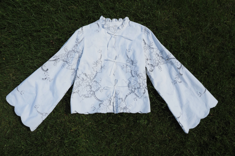 'Vineyard Grace' Danu Tablecloth Blouse - Size UK 12 / US 8
