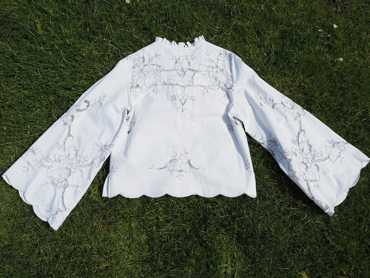 'Vineyard Grace' Danu Tablecloth Blouse - Size UK 12 / US 8