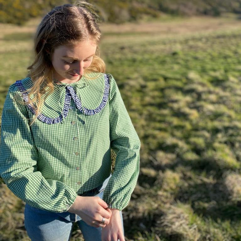 CLOVER Detachable Collar Sewing Pattern - Digital Download