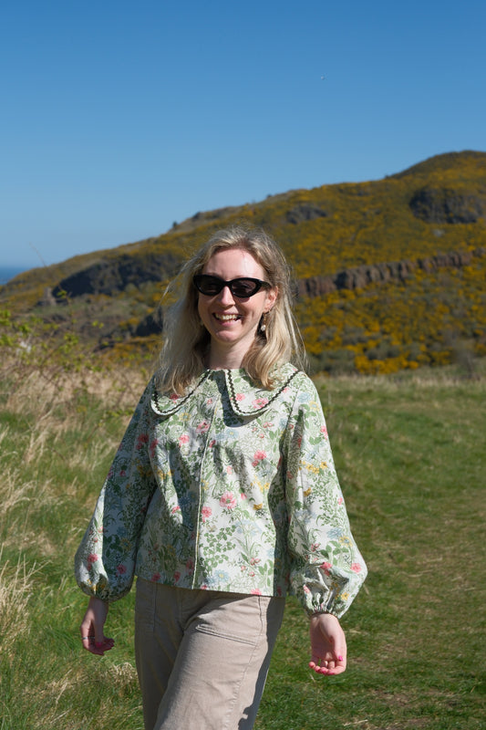 'Secret Garden' Dana Blouse - Size UK 12 / US 8
