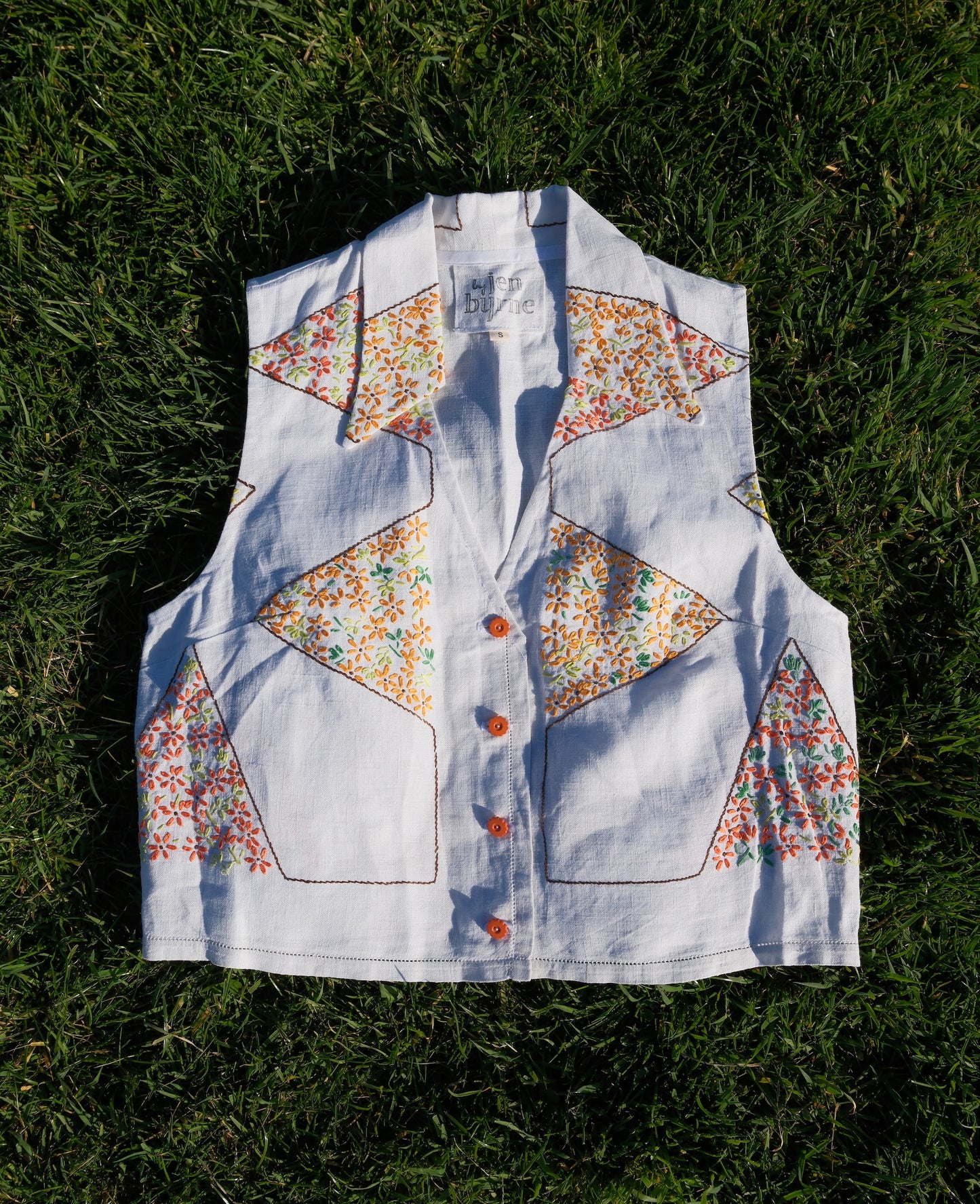 Bluse „Sunrays“ Rita – Größe Small / UK 10 / US 6