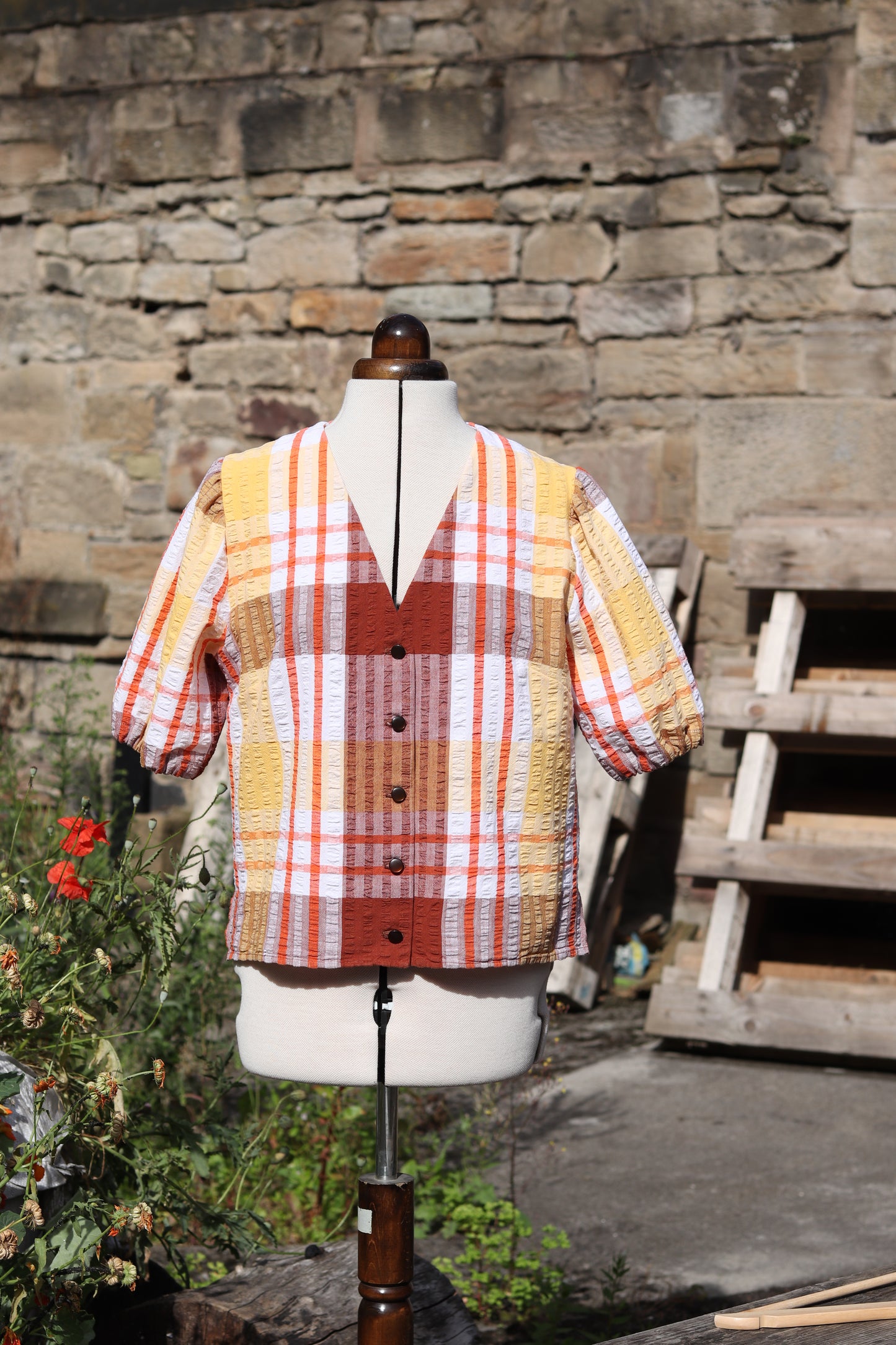 TILLY Tablecloth Blouse Sewing Pattern
