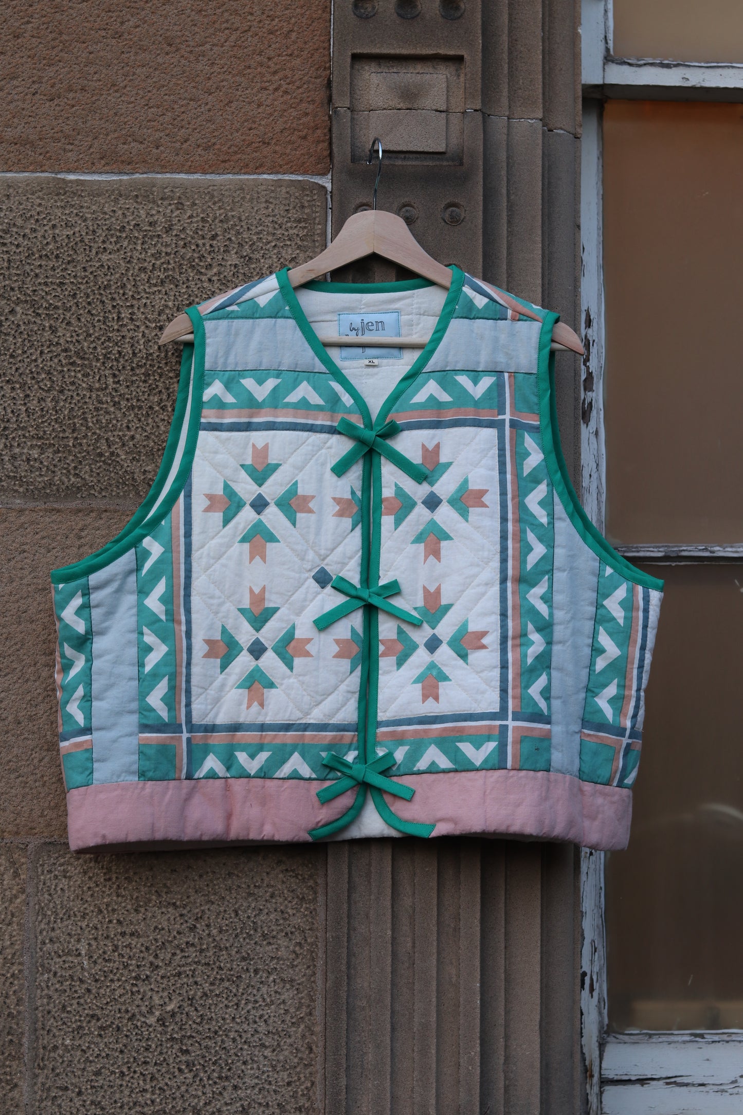 Upcycled Quilt Vest Sewing Pattern - Digital Download