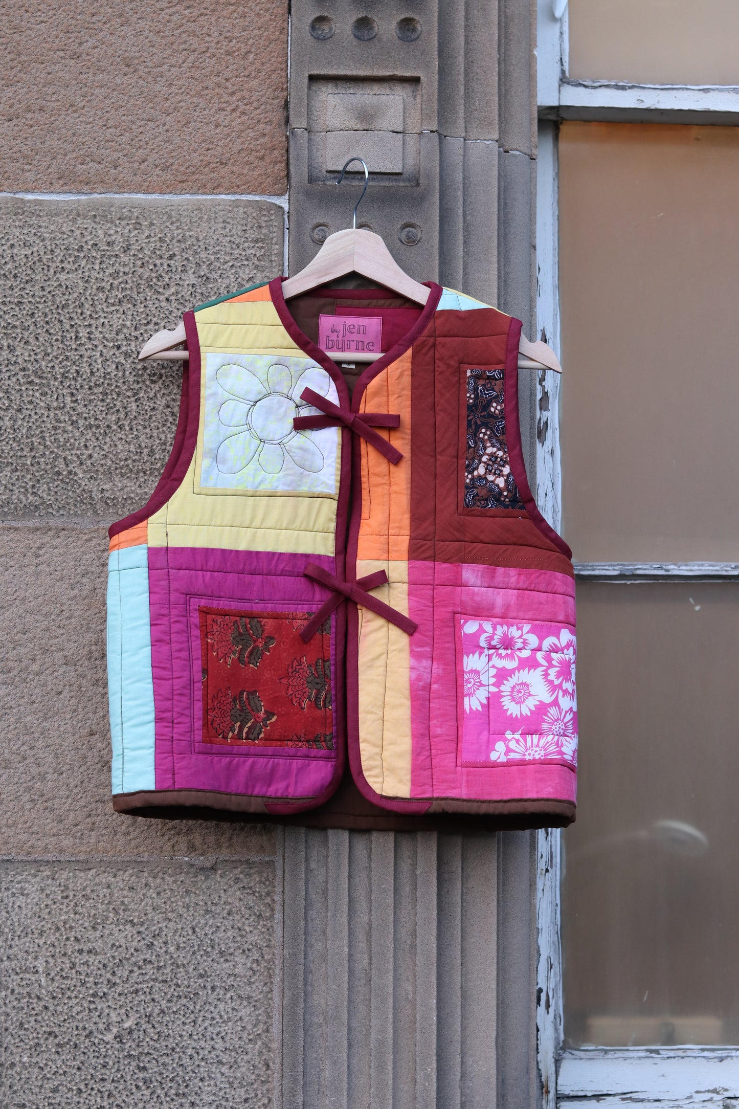 Upcycled Quilt Vest Sewing Pattern - Digital Download