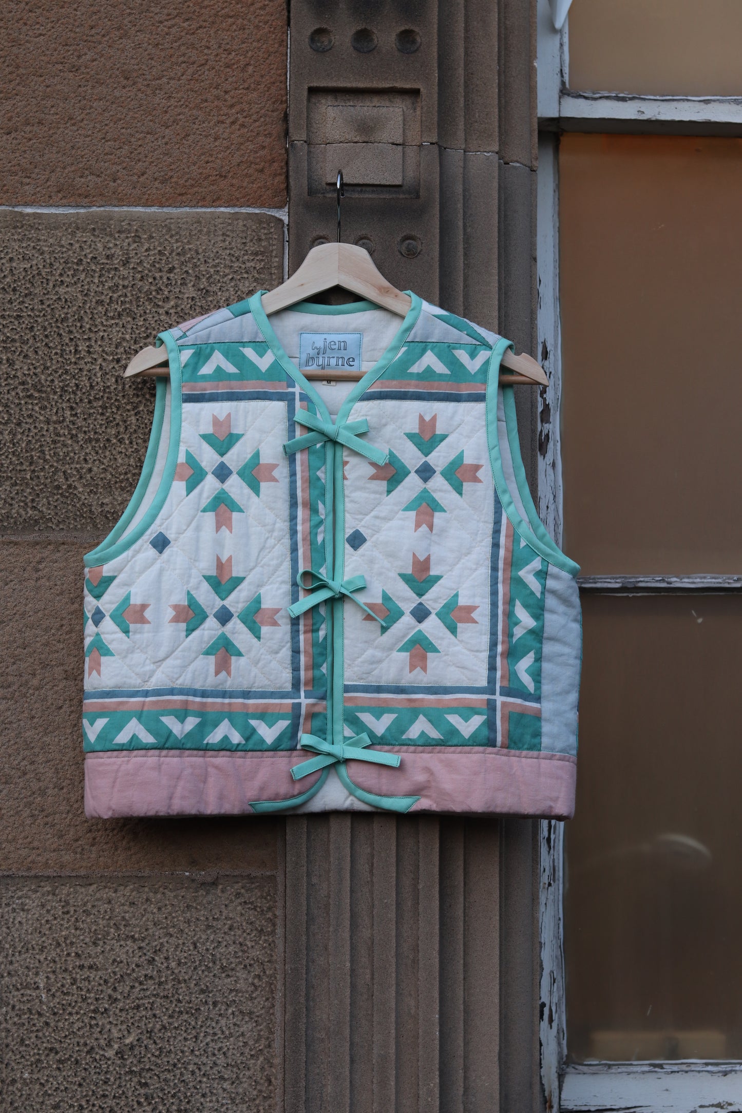 Upcycled Quilt Vest Sewing Pattern - Digital Download