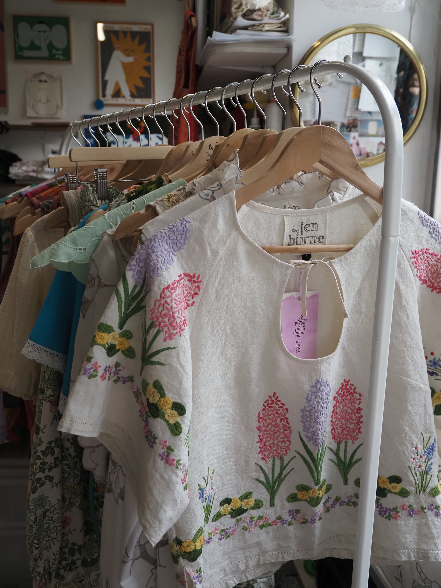 „Heirloom Lace“ Danu-Bluse – Größe S / UK 8 / US 4