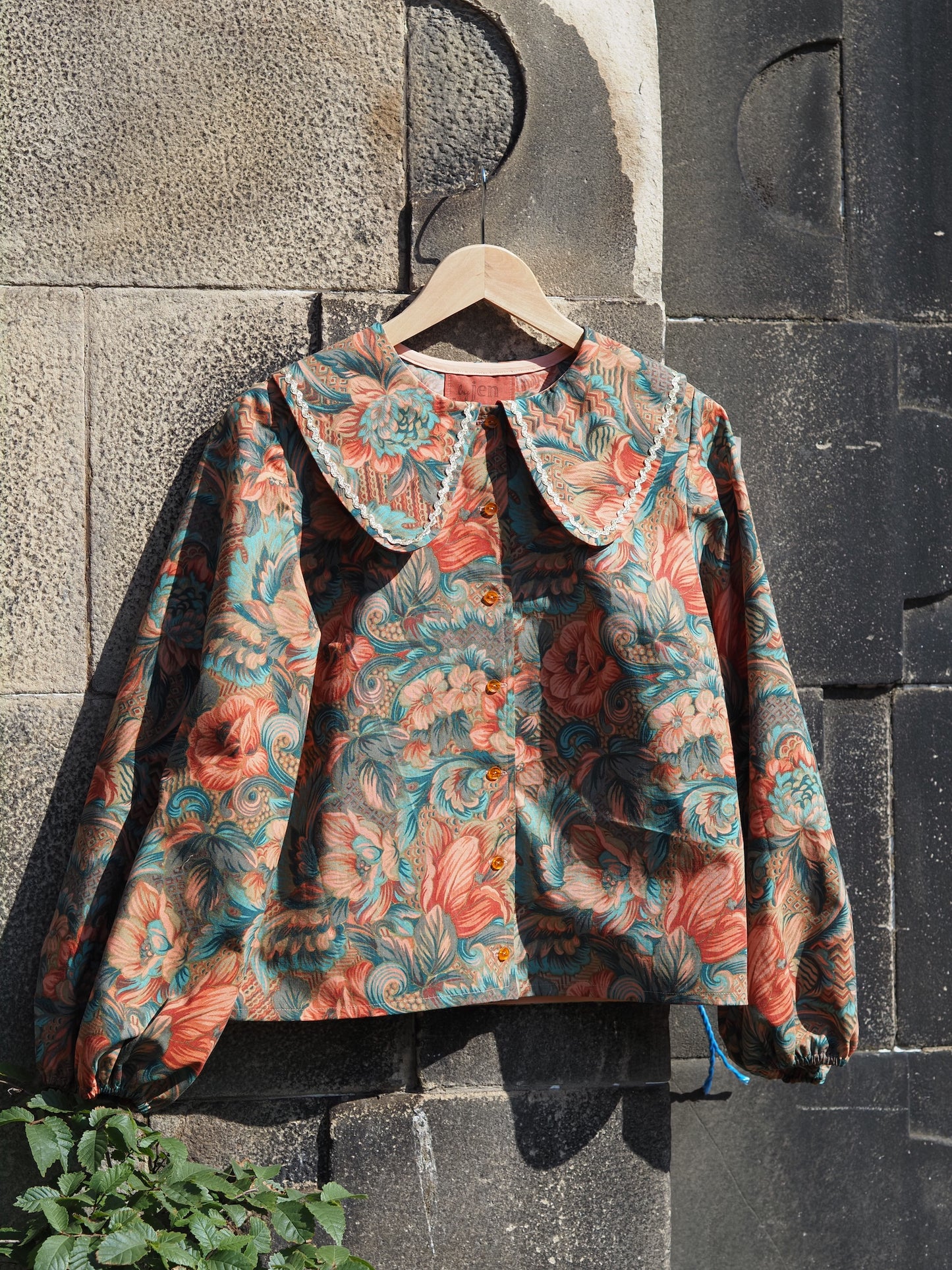 Autumnal Sunset Dana Blouse - Size UK 16 / US 12