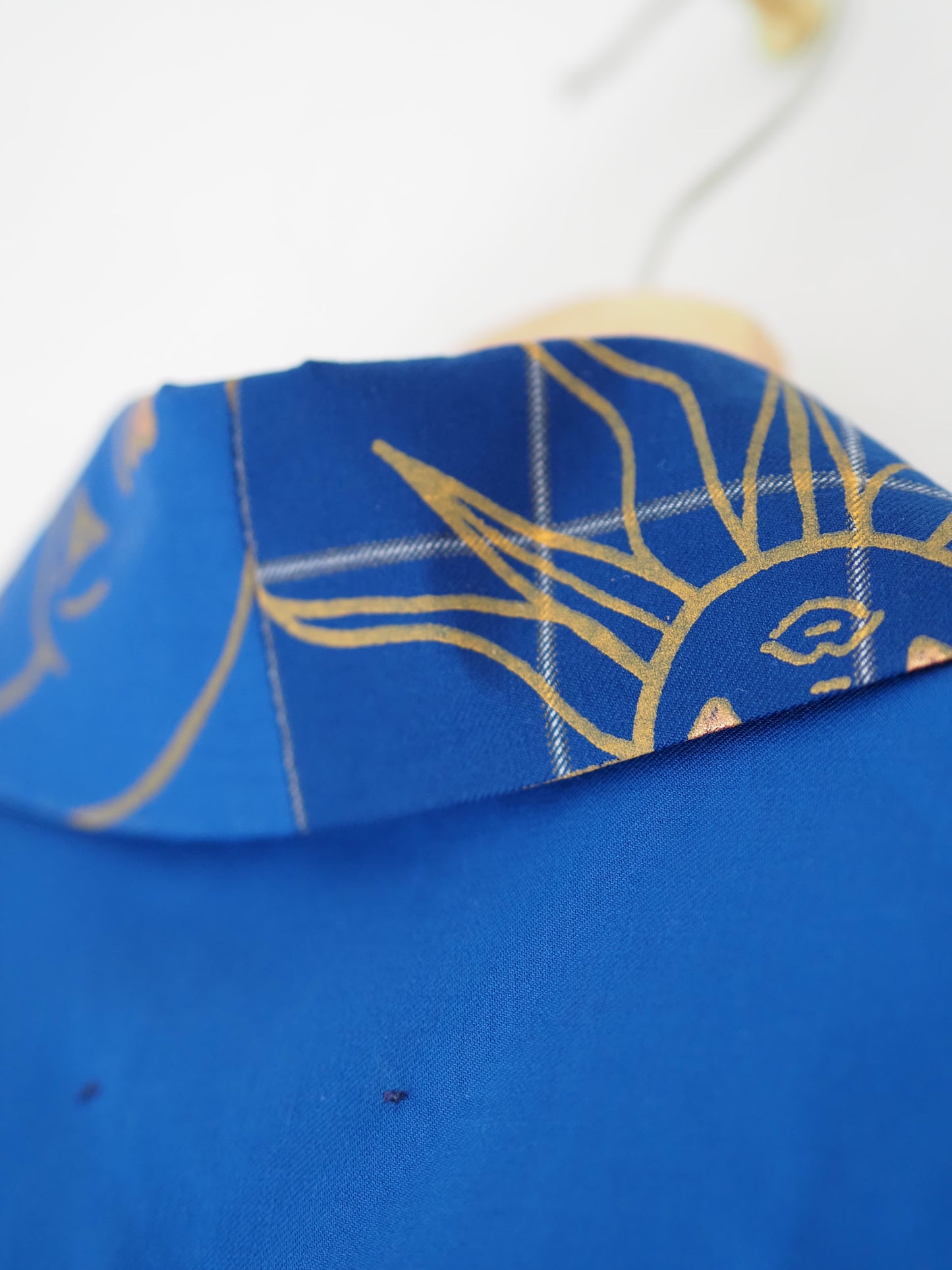 'Celestial Blue' Dana Blouse - Size UK 14 / US 10