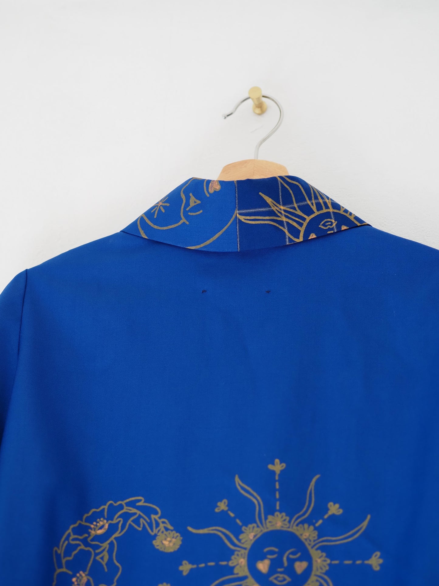 'Celestial Blue' Dana Blouse - Size UK 14 / US 10