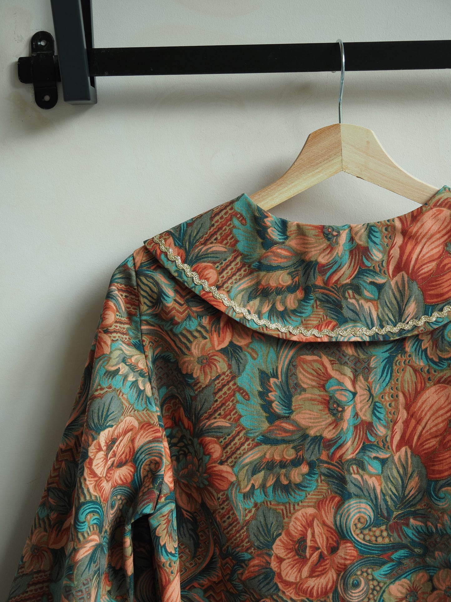Autumnal Sunset Dana Blouse - Size UK 16 / US 12