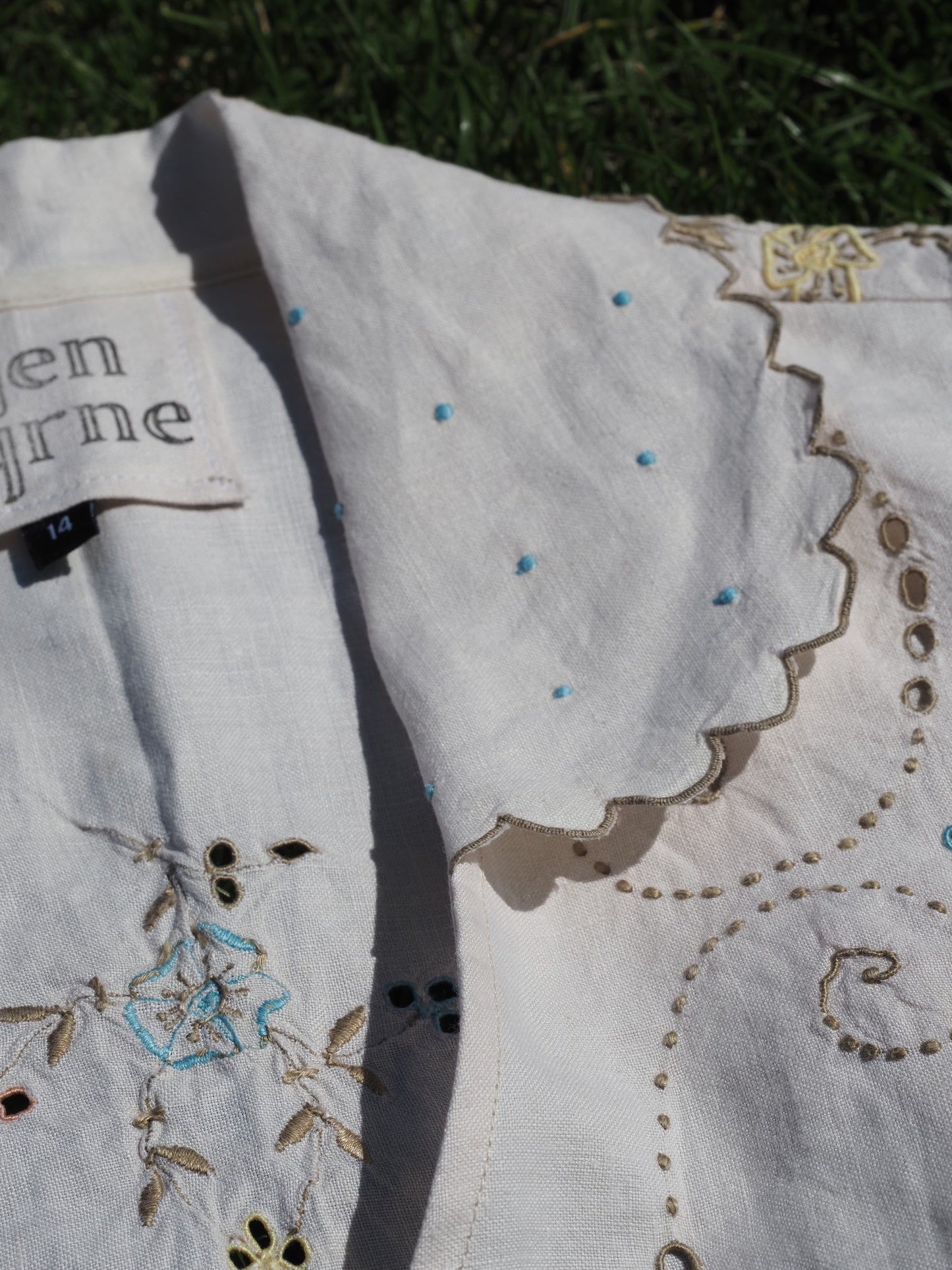 Bluse „Sunrays“ Rita – Größe Small / UK 10 / US 6