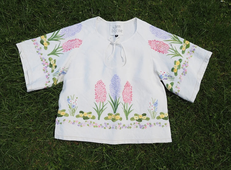 „Heirloom Lace“ Danu-Bluse – Größe S / UK 8 / US 4