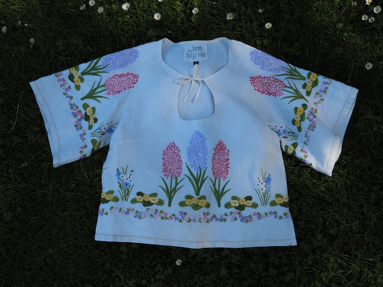 „Heirloom Lace“ Danu-Bluse – Größe S / UK 8 / US 4