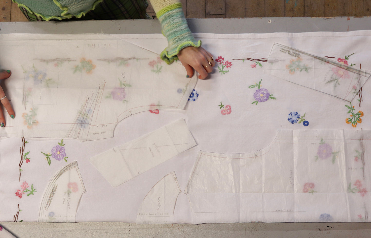 TILLY Tablecloth Blouse Sewing Pattern - Digital Download