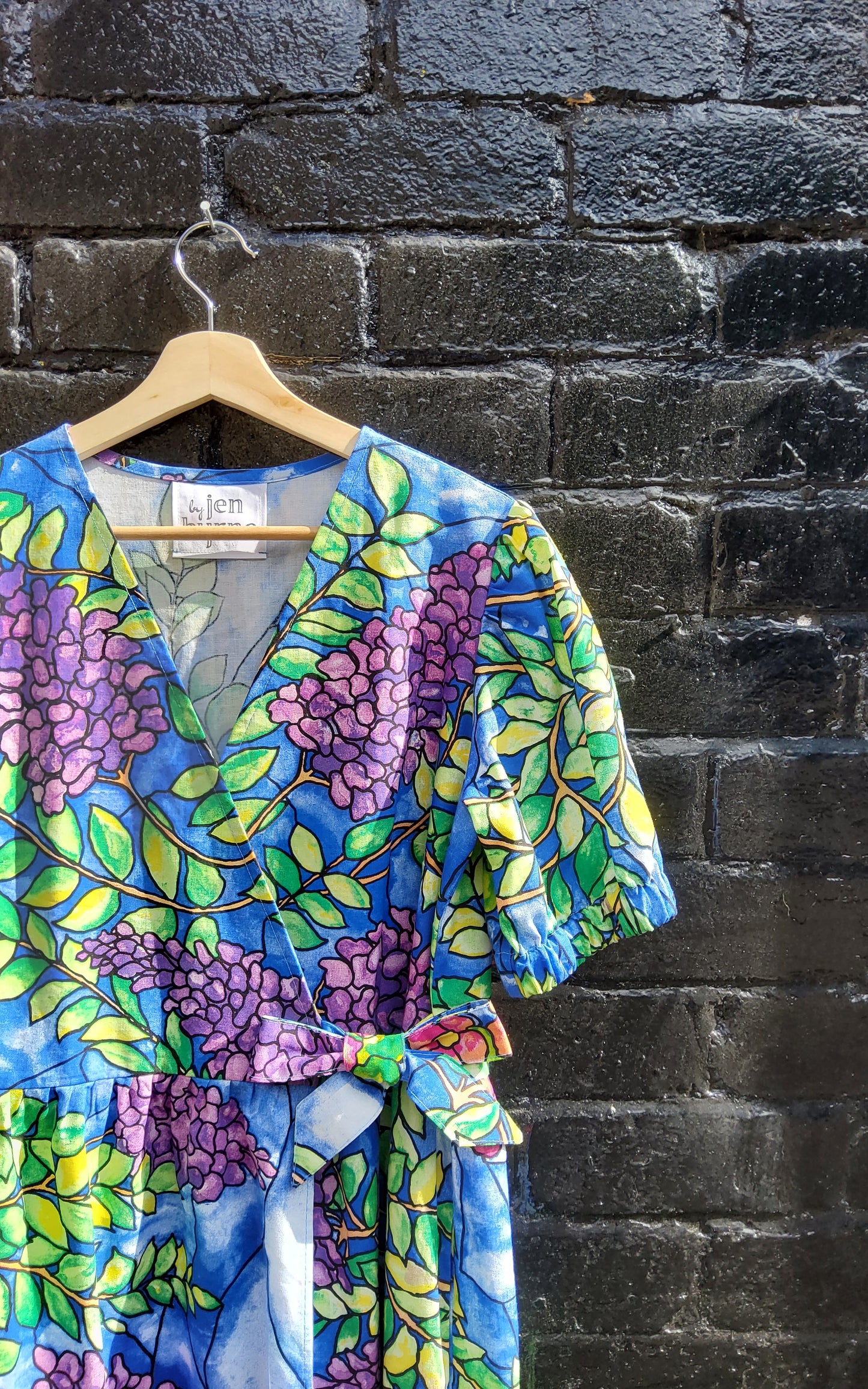 'Stained Glass' Dahlia Dress - Size UK 12-14 / US 8-10