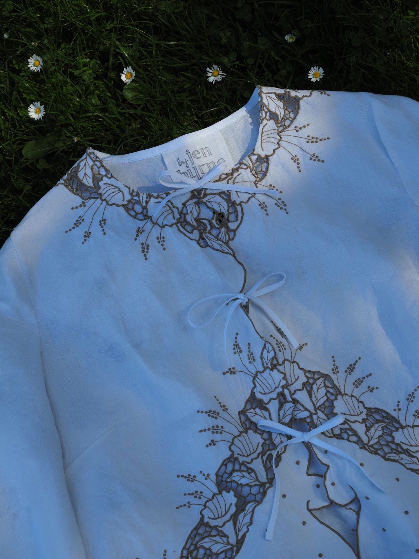 'Shadow Dancer' Danu Tablecloth Blouse - Size UK 16 / US 10